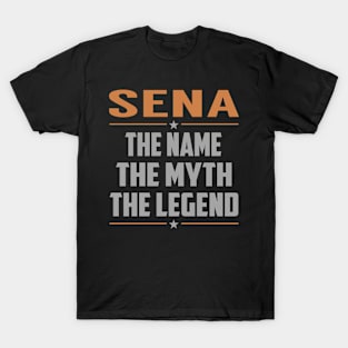 SENA The Name The Myth The Legend T-Shirt